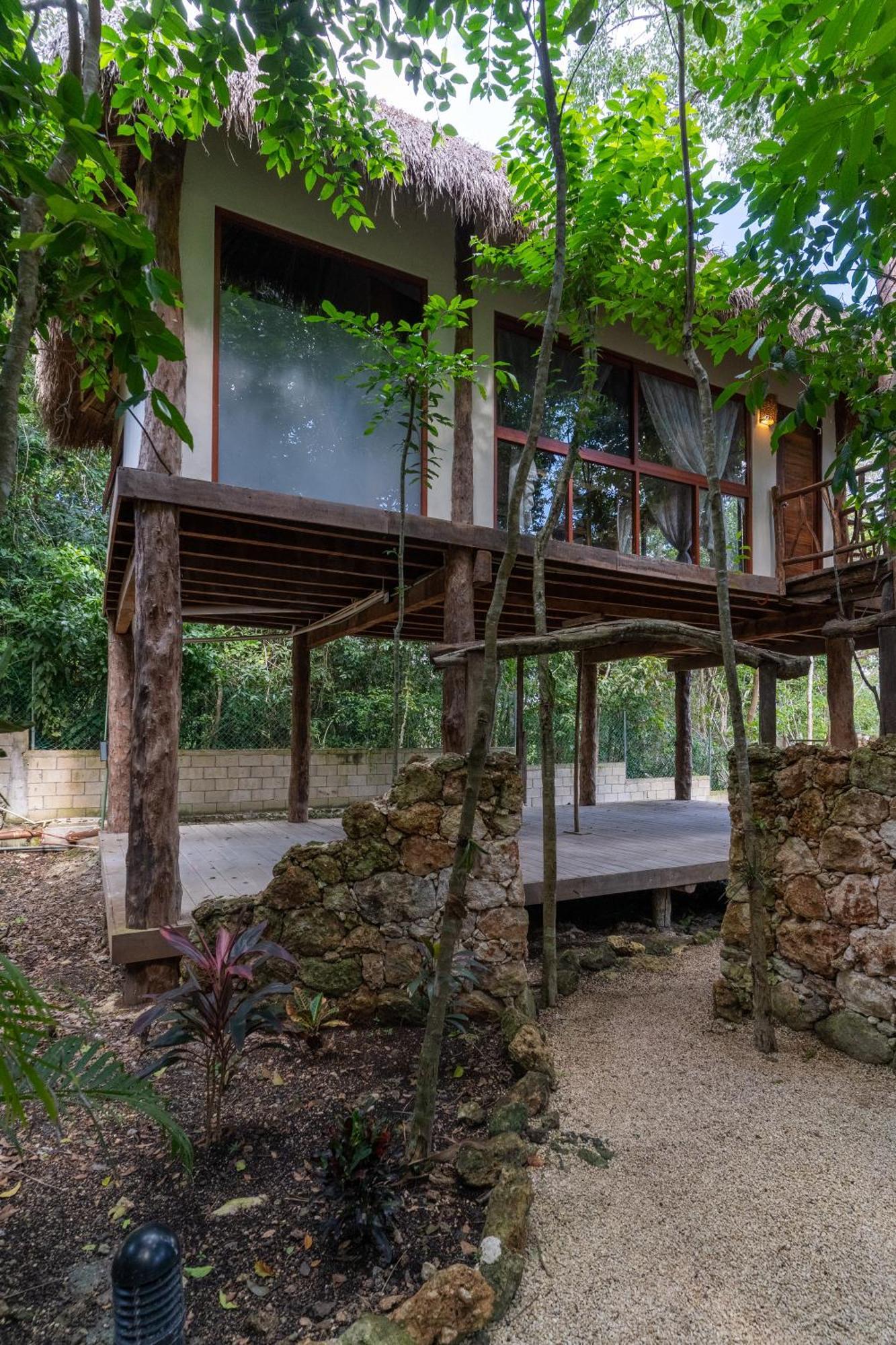 Xoot Ka Ana Villa Cielo Бакалар Екстериор снимка